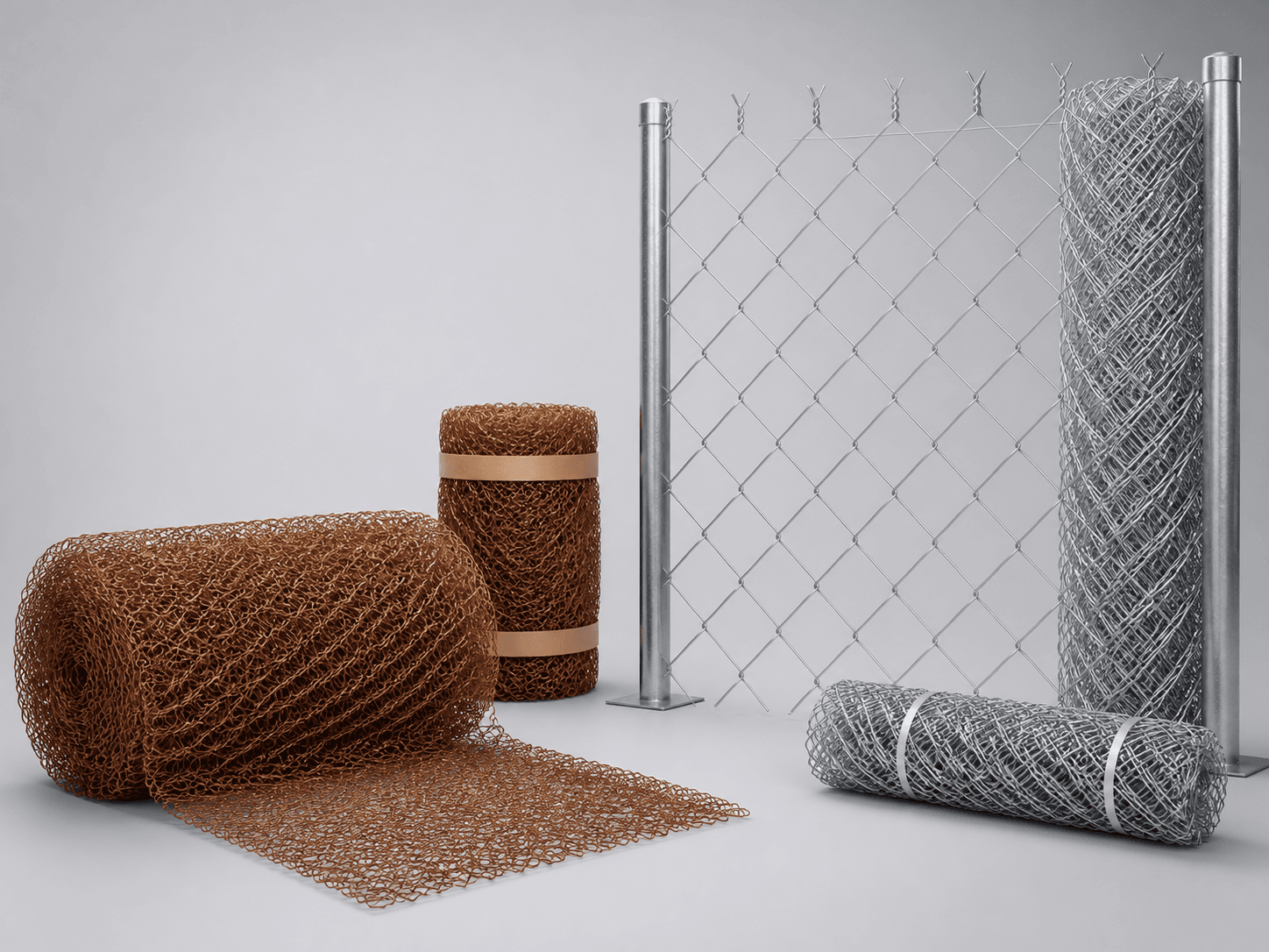 Wire mesh and fencing products